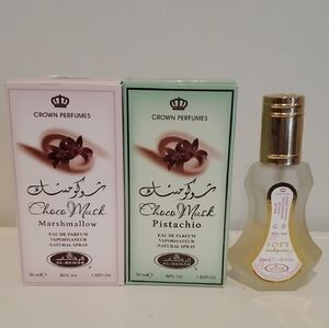 Al-Rehab Choco Musk and Pistachio and Marshmallow EDP